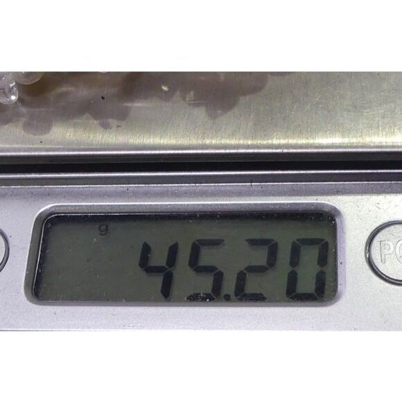 Pearl & Quartz Beaded‎ Necklace 45.1g .925 Clasp - Picture 5 of 6